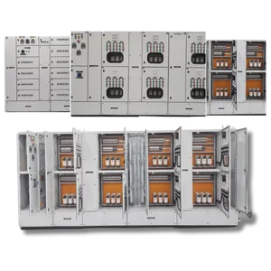 MCC panel interior and door-mounted control components